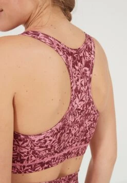 ATHLECIA Medium Support Bustier Sport Bh Zuri Dames Rood -Sportieve Outfit Winkel 87186c75d14c91b28fd2c0102c342d67