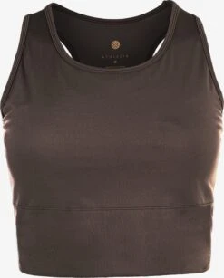 ATHLECIA Medium Support Bustier Sport Bh Franz Dames Chocoladebruin
