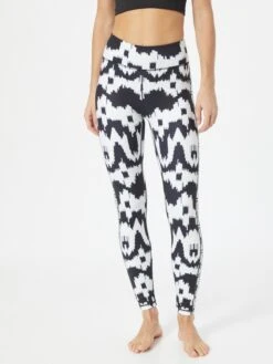 Sportleggings Skinny Sportbroek NADI Dames Zwart / Wit -Sportieve Outfit Winkel 887f23746019c27e8c491766a0d1dc20