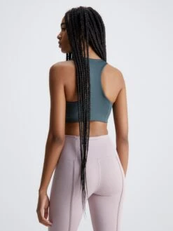 Medium Support Bustier Sport Bh Dames Duifblauw -Sportieve Outfit Winkel 888666af10a75f3aabe0c9997f530d8c