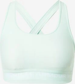 Under Armour Medium Support Bustier Sport Bh Dames Mintgroen