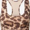 Hey Honey Medium Support Bustier Sport Bh LEO Dames Lichtbruin / Donkerbruin -Sportieve Outfit Winkel 89bc834a91513b22461ded44f8996a13
