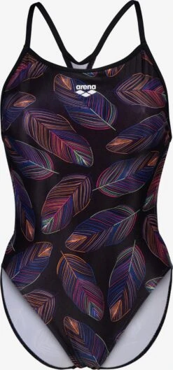 Arena Badpakken Bustier Sportbadpak FALLING LEAVES Dames Gemengde Kleuren