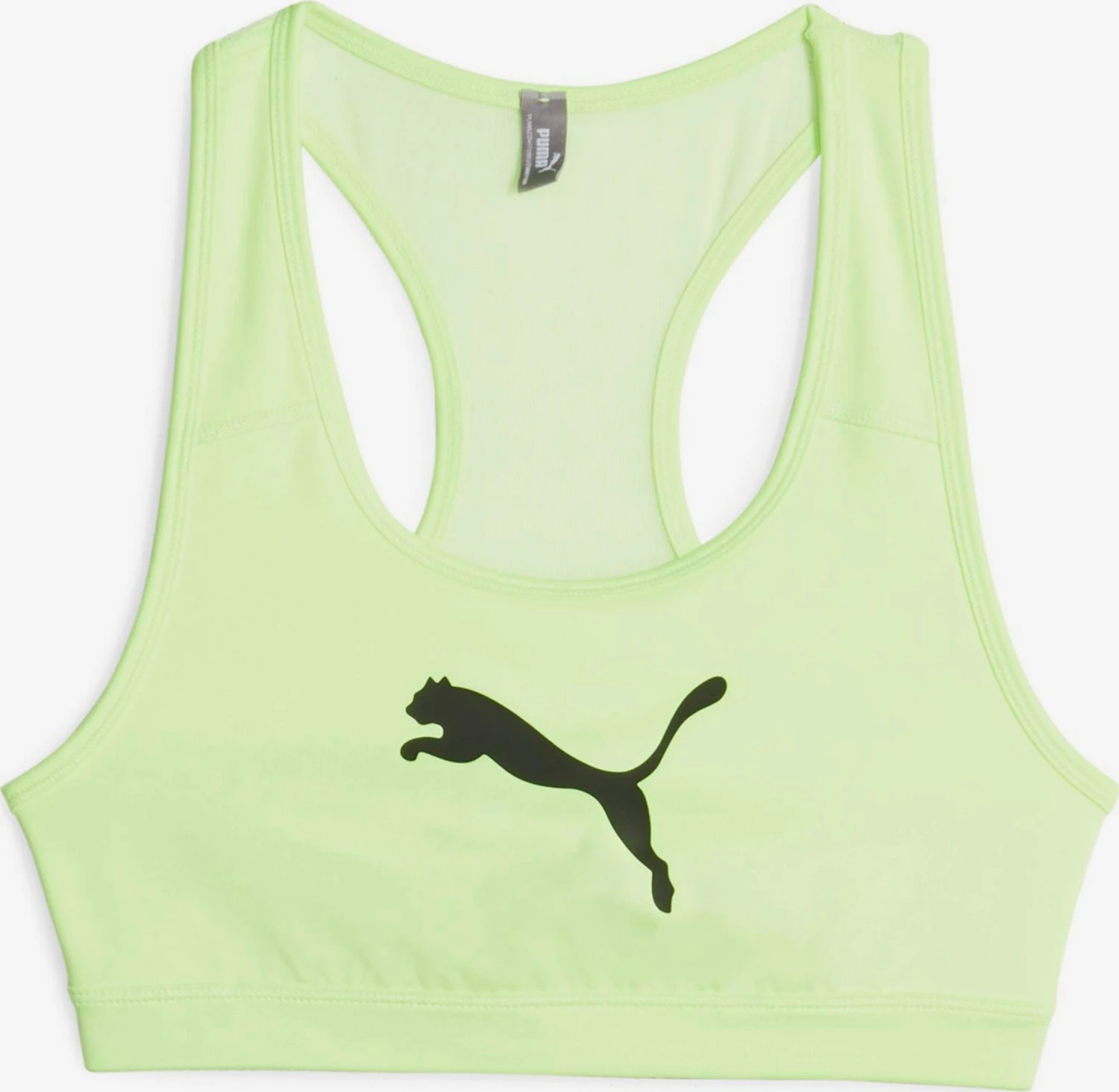 Puma Medium Support Bustier Sport Bh 4Keeps Dames Lichtgroen 3 Puma Medium Support Bustier Sport Bh 4Keeps Dames Lichtgroen
