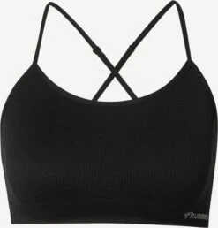 Hummel Low Support Bustier Sport Bh Juno Dames Zwart