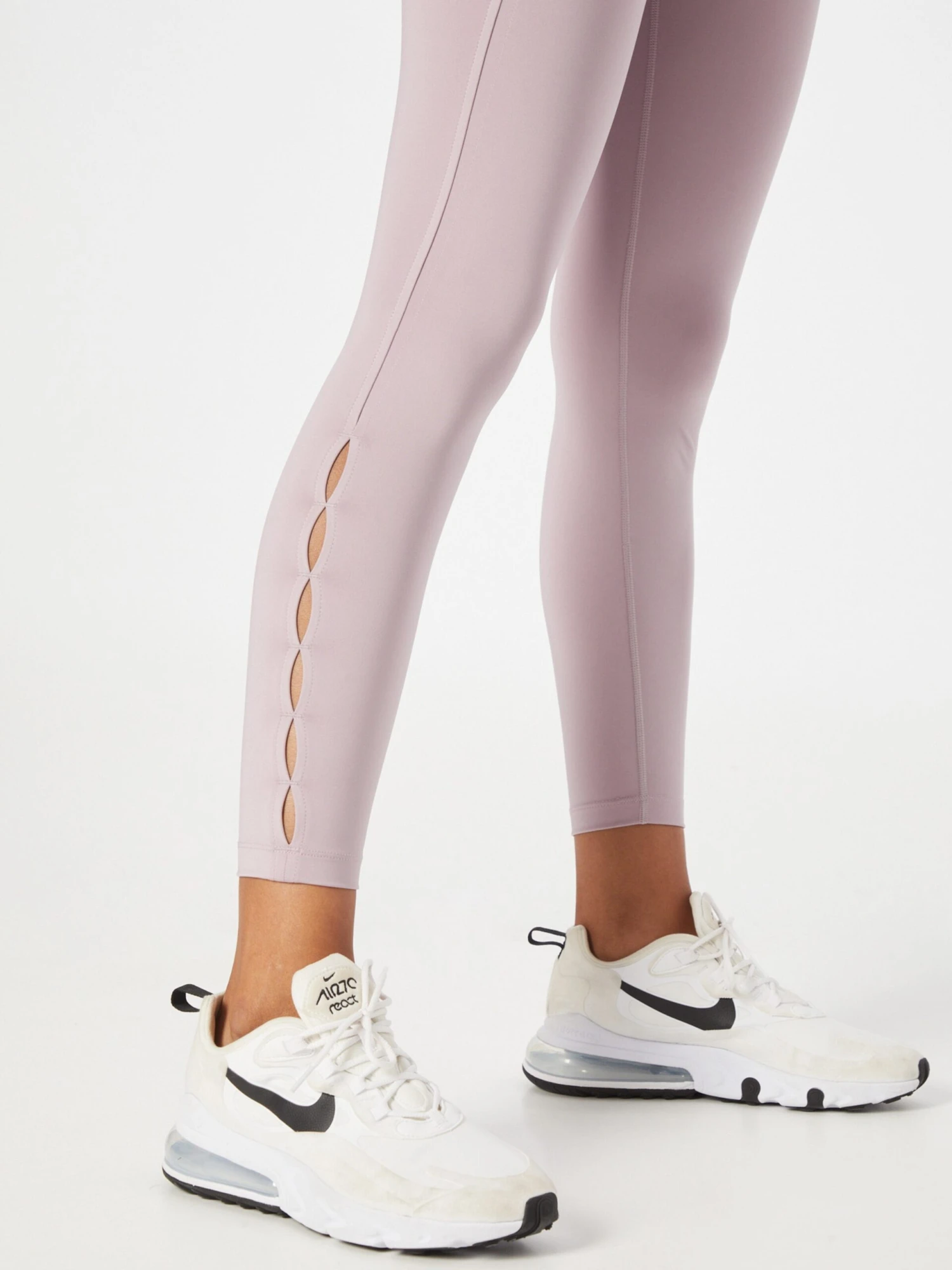 Nike Sportleggings Skinny Sportbroek Dames Pastellila 4 Nike Sportleggings Skinny Sportbroek Dames Pastellila - Afbeelding 2