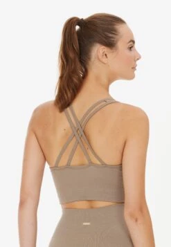 ATHLECIA Sport Behas Low Support Sport Bh Aideny Dames Bruin -Sportieve Outfit Winkel 8ec969715ccfdb4f279bf614fc173221