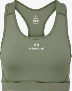 Newline Low Support Bustier Sport Bh BEAT Dames Olijfgroen