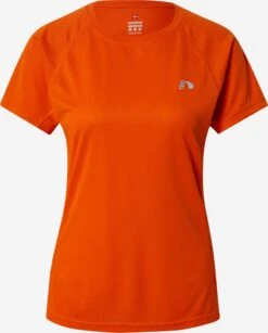 Newline Functionele Shirts Functioneel Shirt Dames Donkeroranje