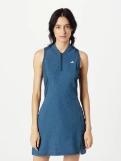 Adidas Golf Sport Jurken Sportjurk Dames Blauw Gemêleerd -Sportieve Outfit Winkel 920a15311fbe76db8aab7ffcadaa27e0