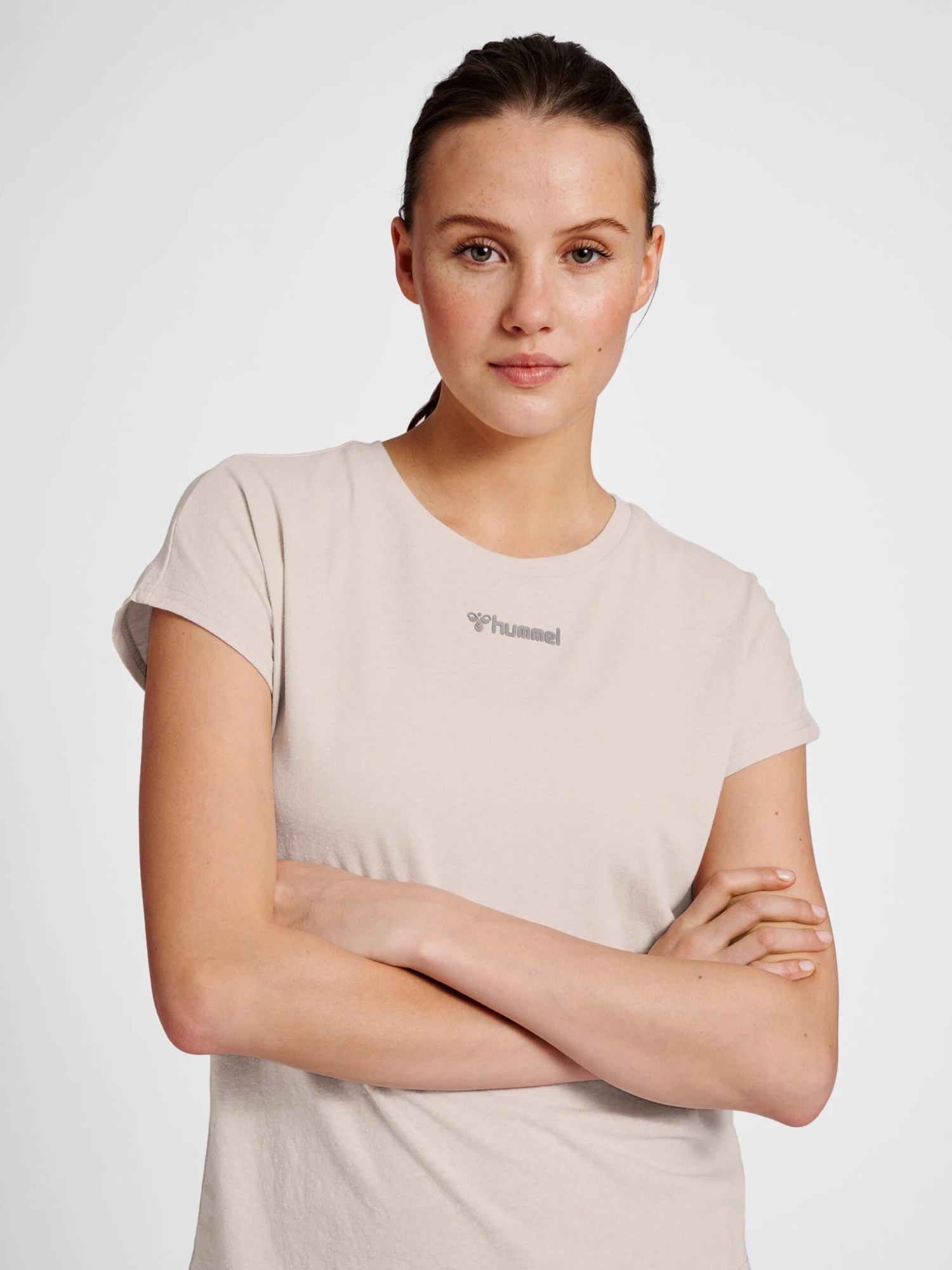 Hummel T-shirts Functioneel Shirt Dames Grijs 10 Hummel T-shirts Functioneel Shirt Dames Grijs - Afbeelding 8