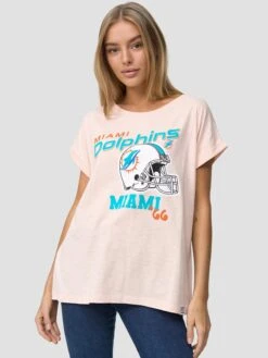 T-shirts Functioneel Shirt Miami Dolphins Dames Pastelroze 11 T-shirts Functioneel Shirt Miami Dolphins Dames Pastelroze -Sportieve Outfit Winkel 966a460e7f543fe312f3cfc7a0633a0c