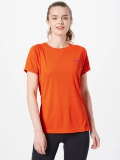 Newline Functionele Shirts Functioneel Shirt Dames Donkeroranje -Sportieve Outfit Winkel 987d46f589e12721050aadd217600d92