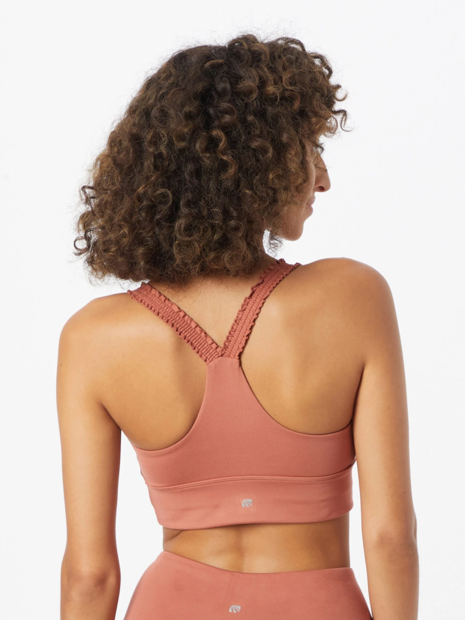 Marika Medium Support Bustier Sport Bh PAISLEY Dames Kreeft 5 Marika Medium Support Bustier Sport Bh PAISLEY Dames Kreeft - Afbeelding 3