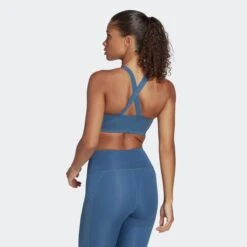 Adidas Sportswear Sport Behas High Support Sport Bh Dames Blauw -Sportieve Outfit Winkel 9a5ce755757a787cd361eabdd478ba1c