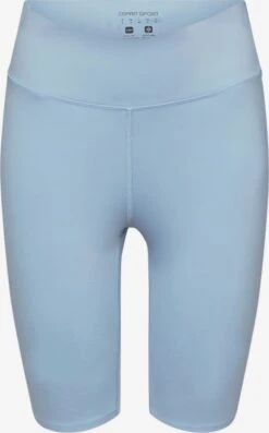 Shorts Skinny Sportbroek Dames Pastelblauw