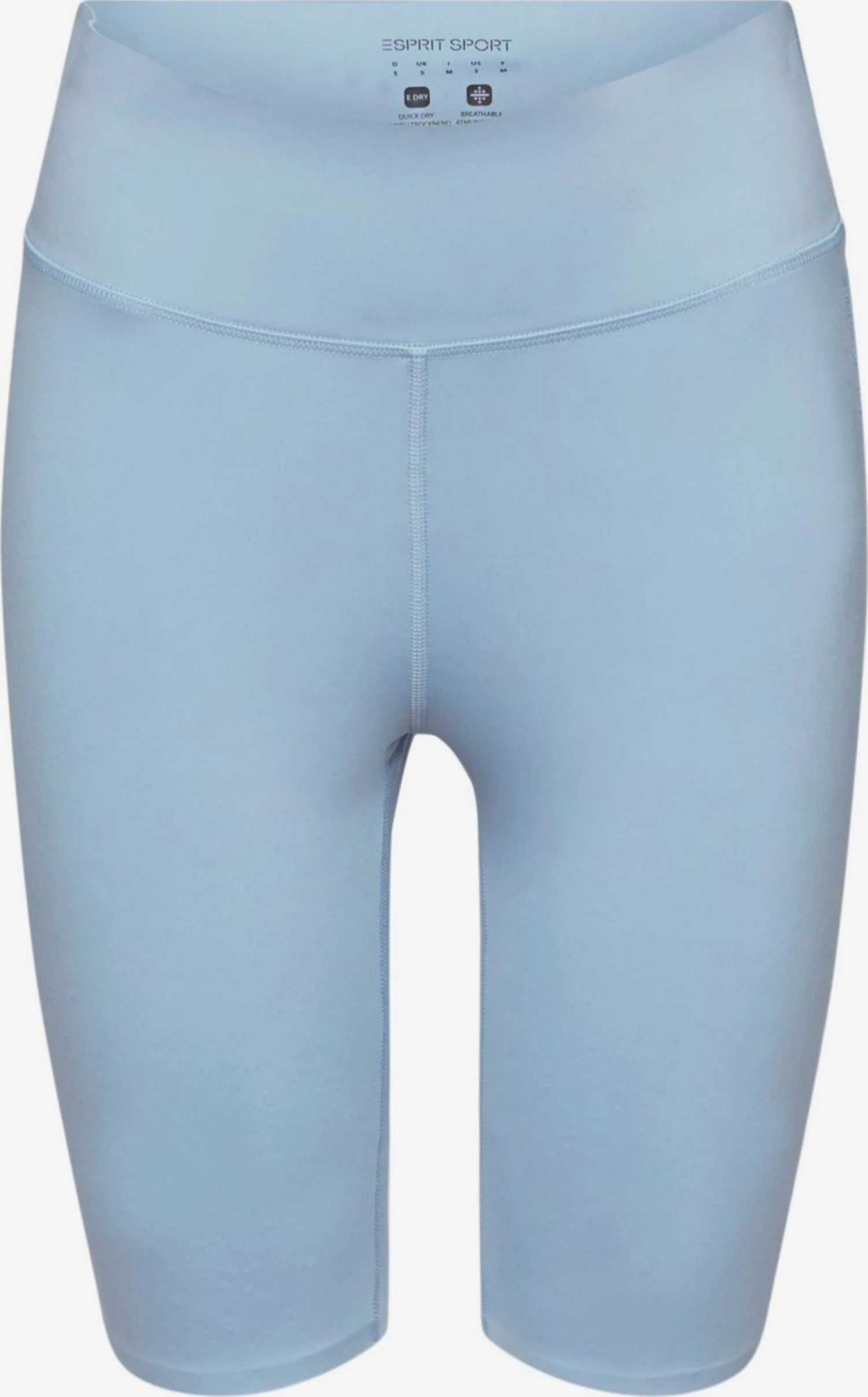 Shorts Skinny Sportbroek Dames Pastelblauw 3 Shorts Skinny Sportbroek Dames Pastelblauw