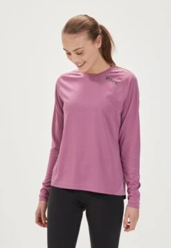 Endurance Longsleeves Functioneel Shirt JANNIE Dames Lila -Sportieve Outfit Winkel 9ae60c5e7f8ddf4261ba54c34f003703
