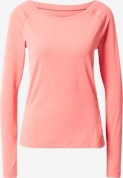 Jack Wolfskin Longsleeves Functioneel Shirt TASMAN Dames Koraal