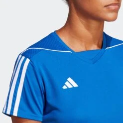 ADIDAS PERFORMANCE Functionele Shirts Tricot Dames Blauw -Sportieve Outfit Winkel 9e053276a5f0f1d25ffa1a34e22f5cb4