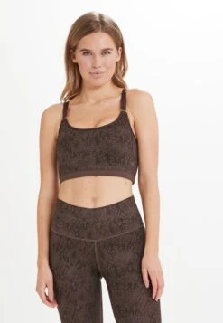 ATHLECIA Medium Support Medium Support Sport Bh Ingerill Dames Bruin -Sportieve Outfit Winkel 9e7a5fd0d6a1b0e04c7974ef114ab815