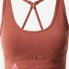 Adidas By Stella Mccartney Medium Support Bustier Sport Bh Dames Roestrood -Sportieve Outfit Winkel 9f15f4b2af52b6096438c4a3dfa04082