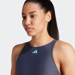 ADIDAS PERFORMANCE Badpakken Sportbadpak Dames Duifblauw / Lichtblauw -Sportieve Outfit Winkel 9fe0e47e022929e34e09c74ee0ba2079