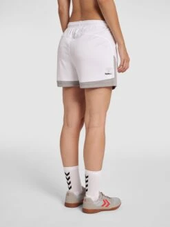 Hummel Shorts Regular Sportbroek Lead Dames Lichtgrijs / Wit -Sportieve Outfit Winkel a00bc589e9d3cf5619a29551608b3a76