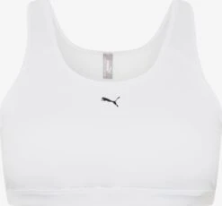 Puma Medium Support Bustier Sport Bh Dames Wit