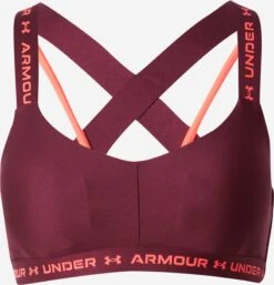 Under Armour Low Support Bustier Sport Bh Dames Bordeaux