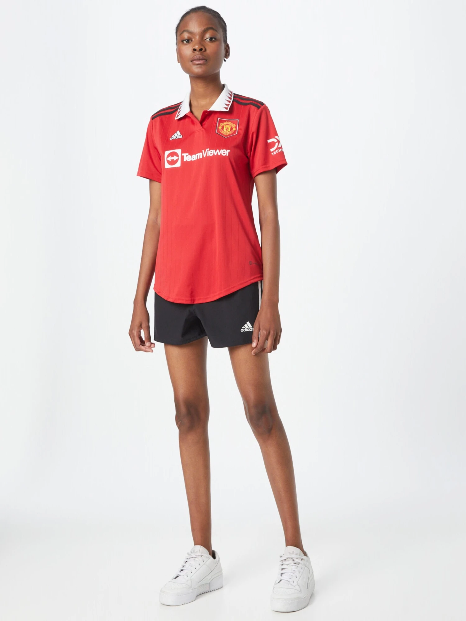 Adidas Sportswear Functionele Shirts Tricot Manchester United 22/23 Dames Rood 6 Adidas Sportswear Functionele Shirts Tricot Manchester United 22/23 Dames Rood - Afbeelding 4