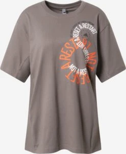 Adidas By Stella Mccartney T-shirts Functioneel Shirt Dames Taupe