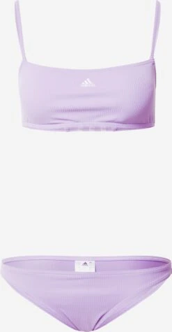 Adidas Sportswear Bikinis Bustier Sportbikini ICONISEA Dames Lichtlila