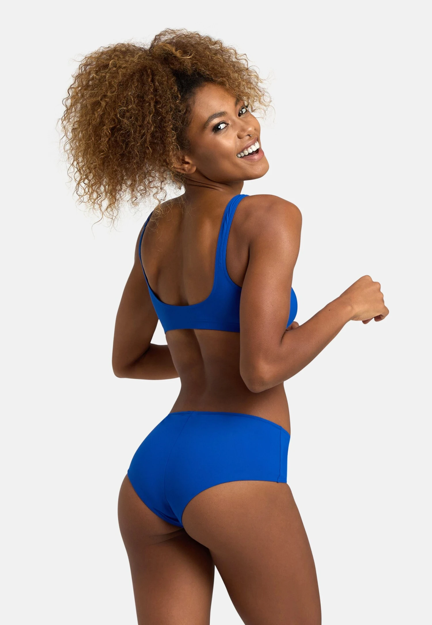 Arena Bikinis Bustier Sportbikini Dames Royal Blue/koningsblauw 5 Arena Bikinis Bustier Sportbikini Dames Royal Blue/koningsblauw - Afbeelding 3