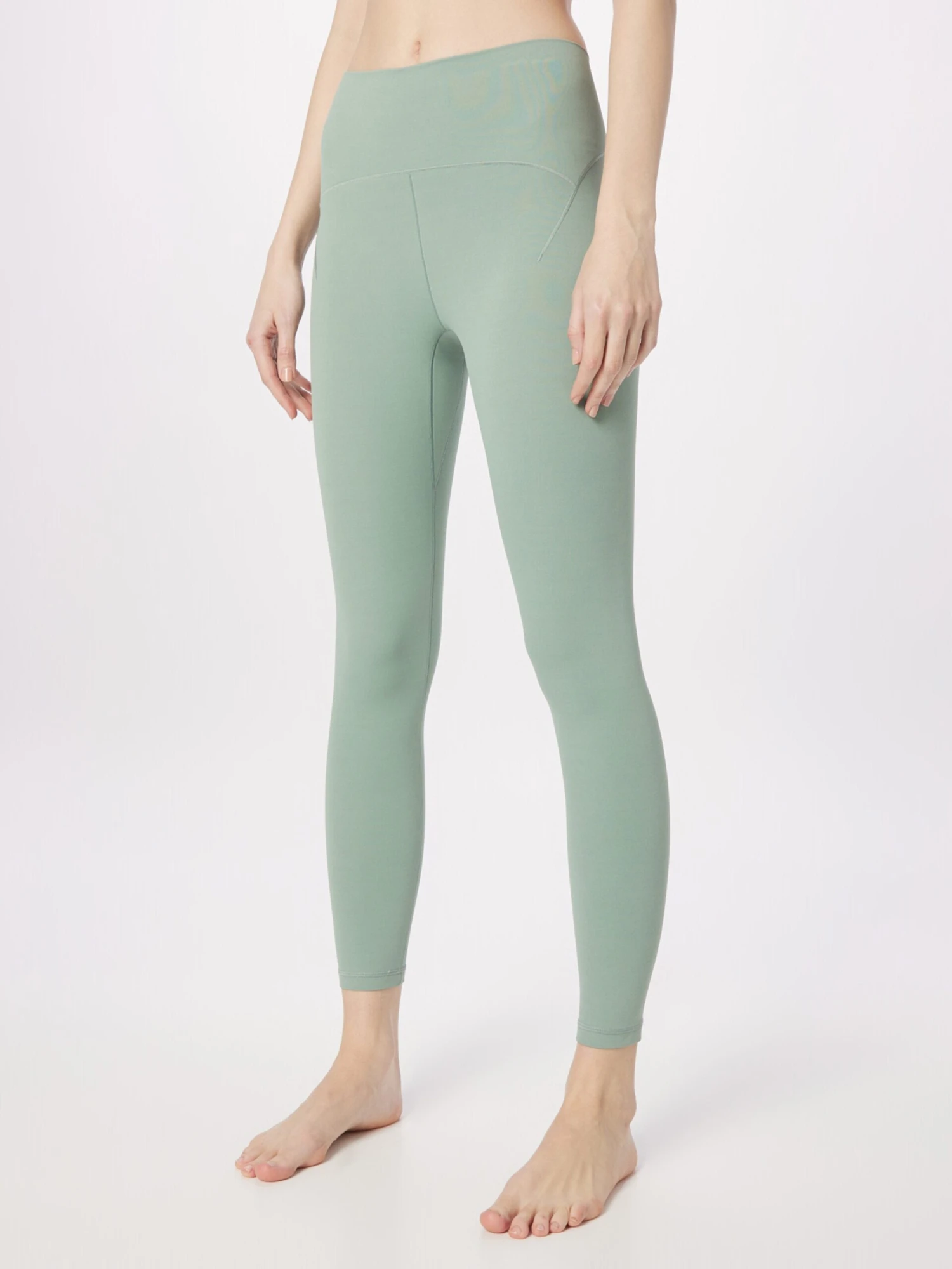 ADIDAS PERFORMANCE Sportleggings Skinny Sportbroek Dames Pastelgroen 4 ADIDAS PERFORMANCE Sportleggings Skinny Sportbroek Dames Pastelgroen - Afbeelding 2