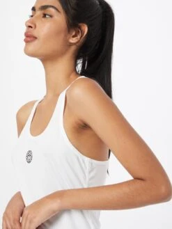 BIDI BADU Sporttops Sporttop Mea Tech Dames Wit -Sportieve Outfit Winkel a640841f44919914bdde7255912d1d46