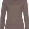 Longsleeves Functioneel Shirt Dames Bruin -Sportieve Outfit Winkel a64dd6542575fc29dec137ece17374bf