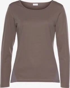 Longsleeves Functioneel Shirt Dames Bruin