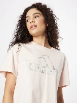 Adidas Sportswear T-shirts Functioneel Shirt BOS Dames Crème -Sportieve Outfit Winkel aa0523752db36fae4b1fc2ec2879ae22