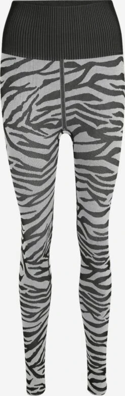 BJØRN BORG Sportleggings Skinny Sportbroek Dames Zwart / Wit