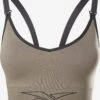 Medium Support Bustier Sport Bh Dames Aardetinten