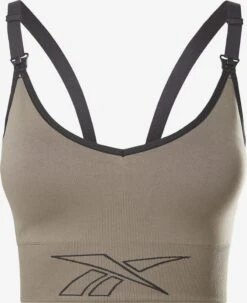 Medium Support Bustier Sport Bh Dames Aardetinten