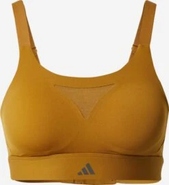 ADIDAS PERFORMANCE High Support Bustier Sport Bh Dames Karamel