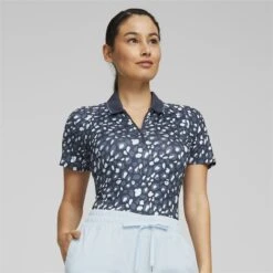 Puma T-shirts Functioneel Shirt Dames Navy / Azuur -Sportieve Outfit Winkel ad2fde5de47a52b654e0f5e8ca0cac84