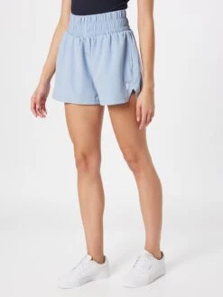 BJØRN BORG Shorts Loosefit Sportbroek Dames Smoky Blue -Sportieve Outfit Winkel ad41bbe08bfeb2f9db402e7cb356ceee