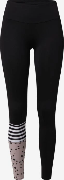 Hey Honey Sportleggings Skinny Sportbroek Surf Style Dames Grijs / Taupe