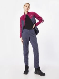 Jack Wolfskin Trainingsbroeken Regular Sportbroek Dames Grijs / Grafiet -Sportieve Outfit Winkel af21c9689f3ee0d91cb37fb8414cb098