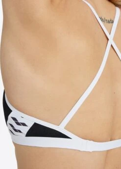 Arena Bikinis Bustier Sportbikini Dames Zwart -Sportieve Outfit Winkel b04dad6086db0bce5df0551403d862e2