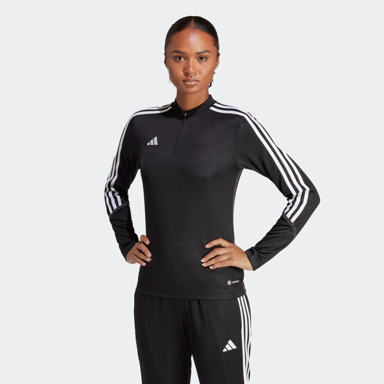 ADIDAS PERFORMANCE Longsleeves Functioneel Shirt Tiro Dames Zwart 4 ADIDAS PERFORMANCE Longsleeves Functioneel Shirt Tiro Dames Zwart - Afbeelding 2