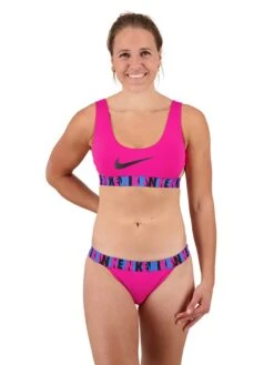 Bikinis Bustier Sportbikinitop Dames Roze -Sportieve Outfit Winkel b1cbdff5760e139df46517c96e49c933